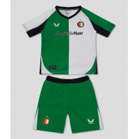 Maglia Calcio Feyenoord Terza Divisa Bambino 2024-25 Manica Corta (+ pantaloncini)